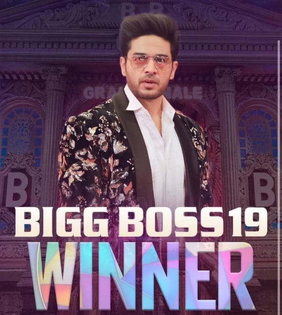 Bigg boss 19 winner